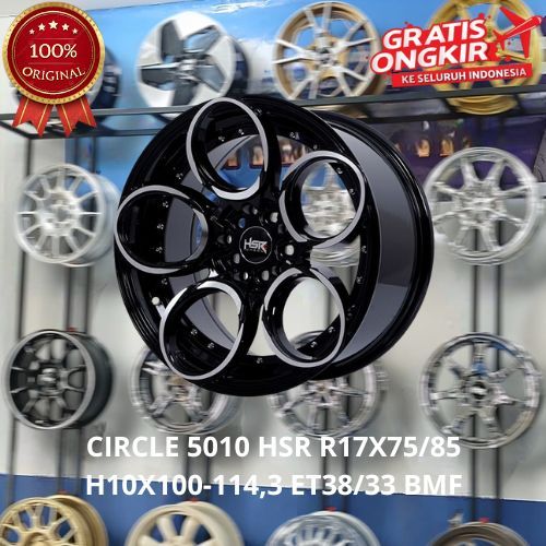 VELG HSR CIRCLE R17 MODEL SEMI OFFROAD PELEK MOBIL INNOVA RUSH HILUX RANGGA