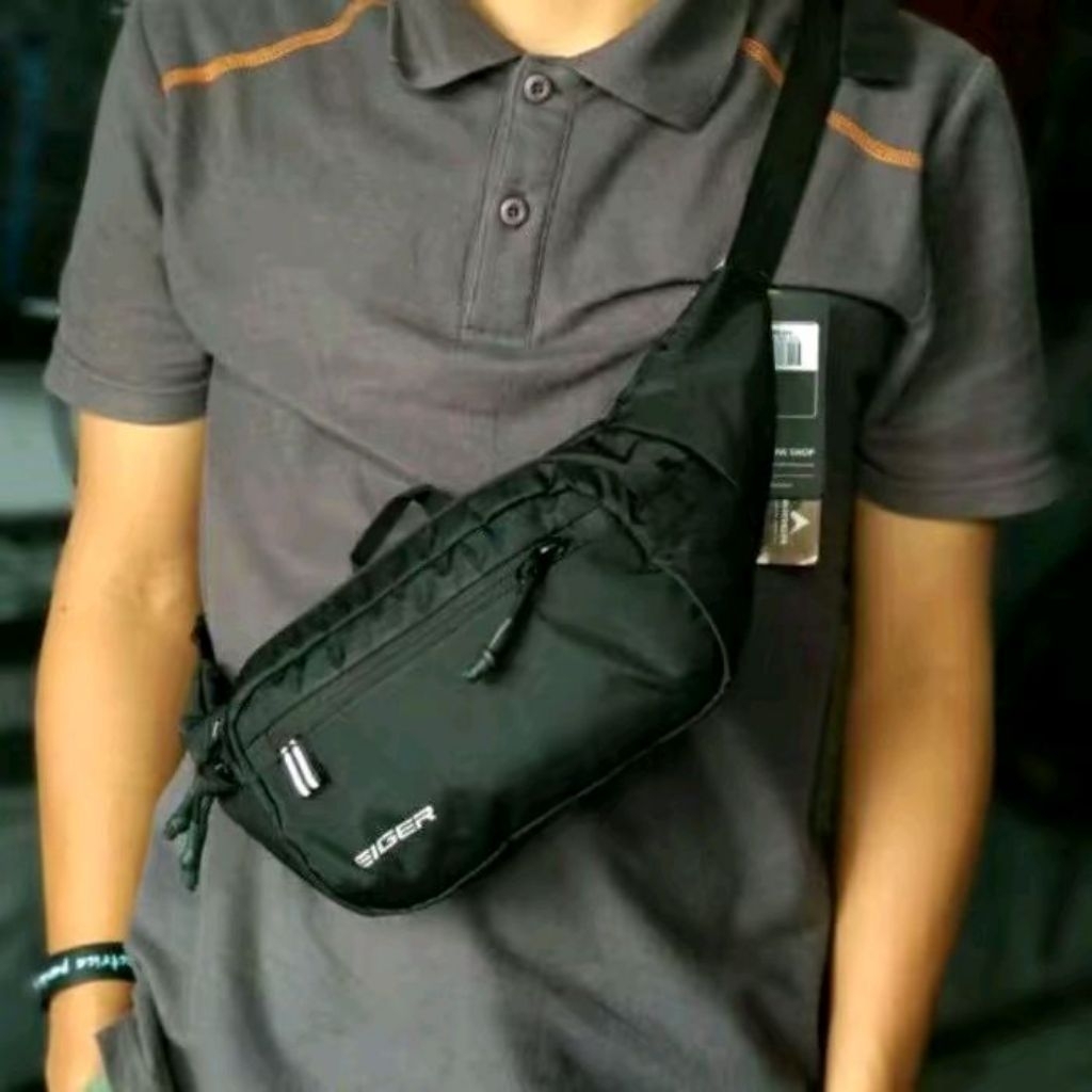 EIGER1989 Tas Pinggang Selempang Iridium 2L Foldable Wb Original.
