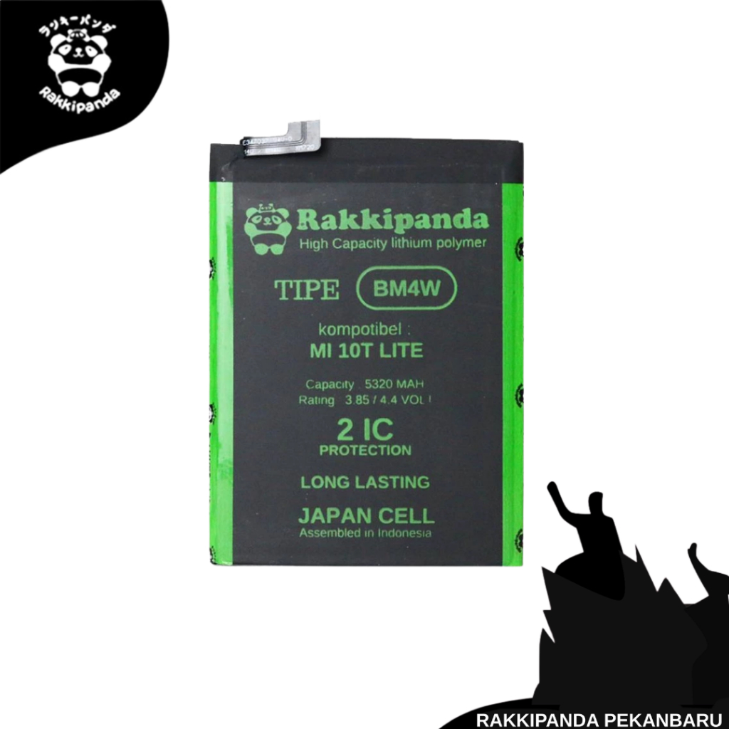 Baterai HP Rakkipanda BM4W MI 10T LITE / REDMI NOTE 9 PRO ( VERSI KHUSUS MAINLAND CHINA )