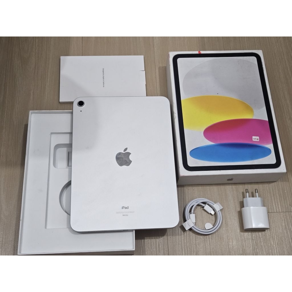 IPad 10 256gb wifi resmi ibox mulus fullset
