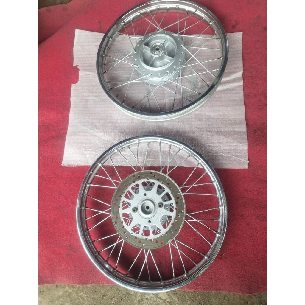 Velg jari-jari Jupiter Z Jupiter MX Vega New Jupiter Robot tromol besar Bekas Original