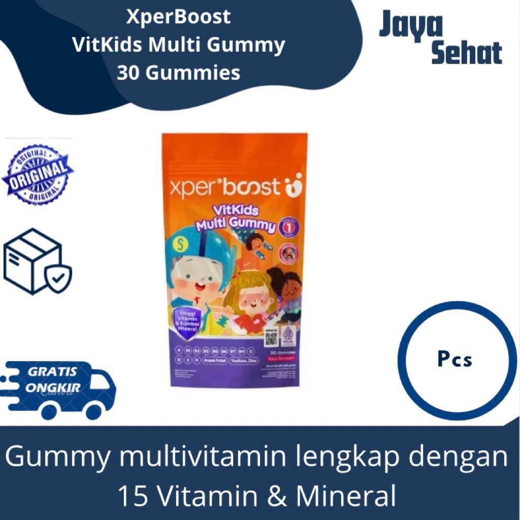 EXPERT BOOST Expert Boost Vitkids Multi Gummy 30S