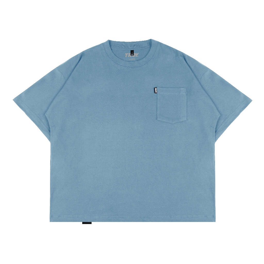 Troy Company Boxy Pocket Oversize Tshirt - Kaos Lengan Pendek Boxy Pocket Oversize Polos BKD 2613