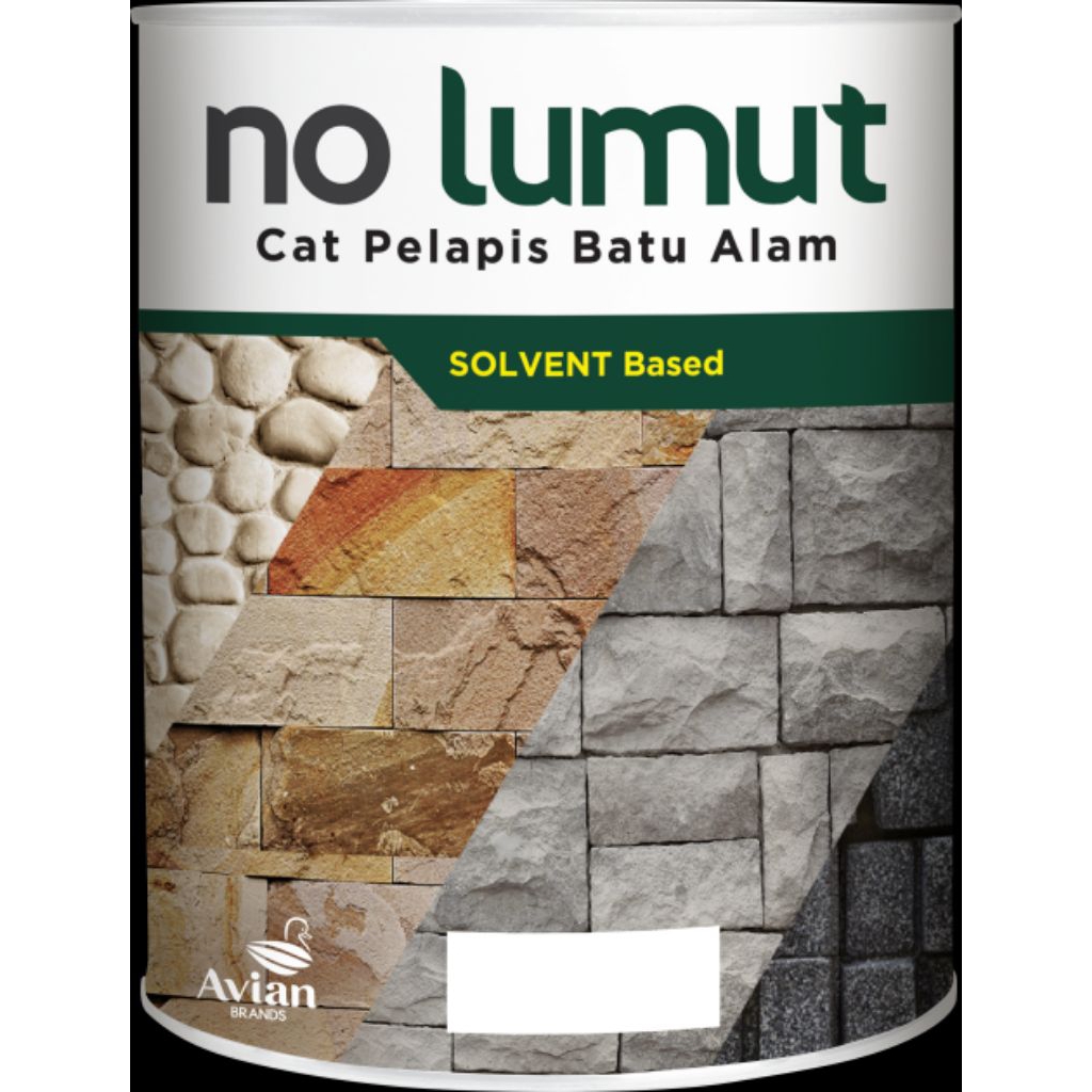 Cat Pelapis Batu Alam AVIAN NO LUMUT
