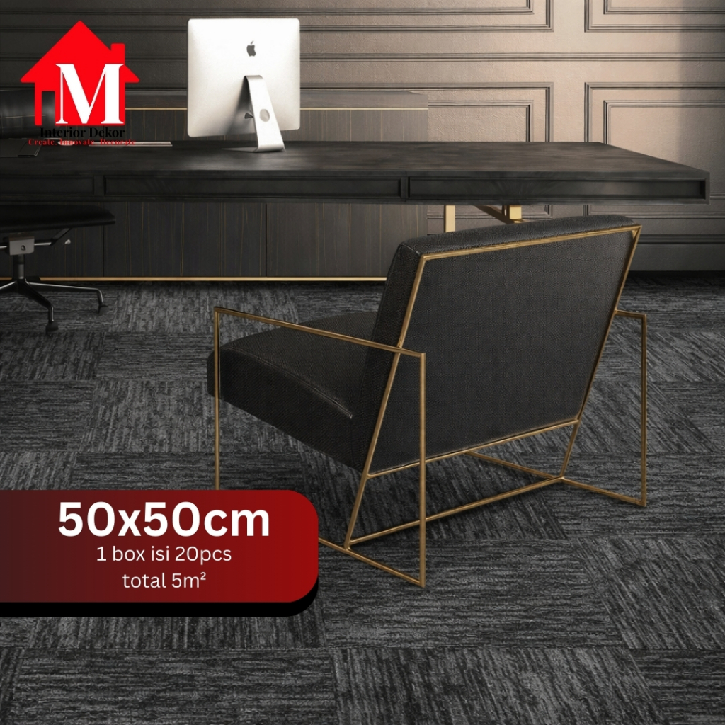 MDEKOR - Karpet Tile Spring | Karpet Kantor Isi 20 Pcs Per Box | Harga Adalah Per Box