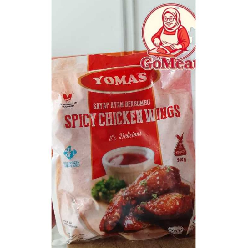 YOMAS CHICKEN WINGS 500GR