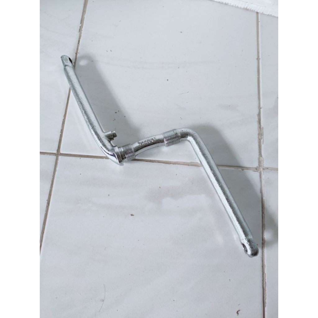 Crank arm bmx pedal crankset S sepeda oldschool bmx osbmx KL180 ori taiwan vintage NOS part bmx lawa