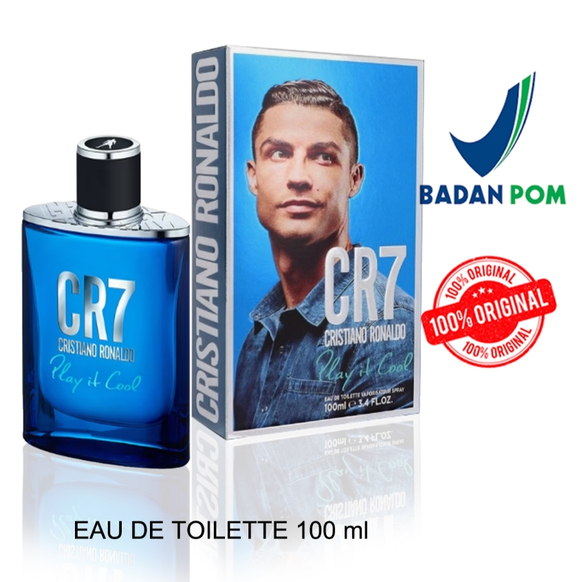 Parfum Original CR7 Play It Cool for Men EDT 100 ml