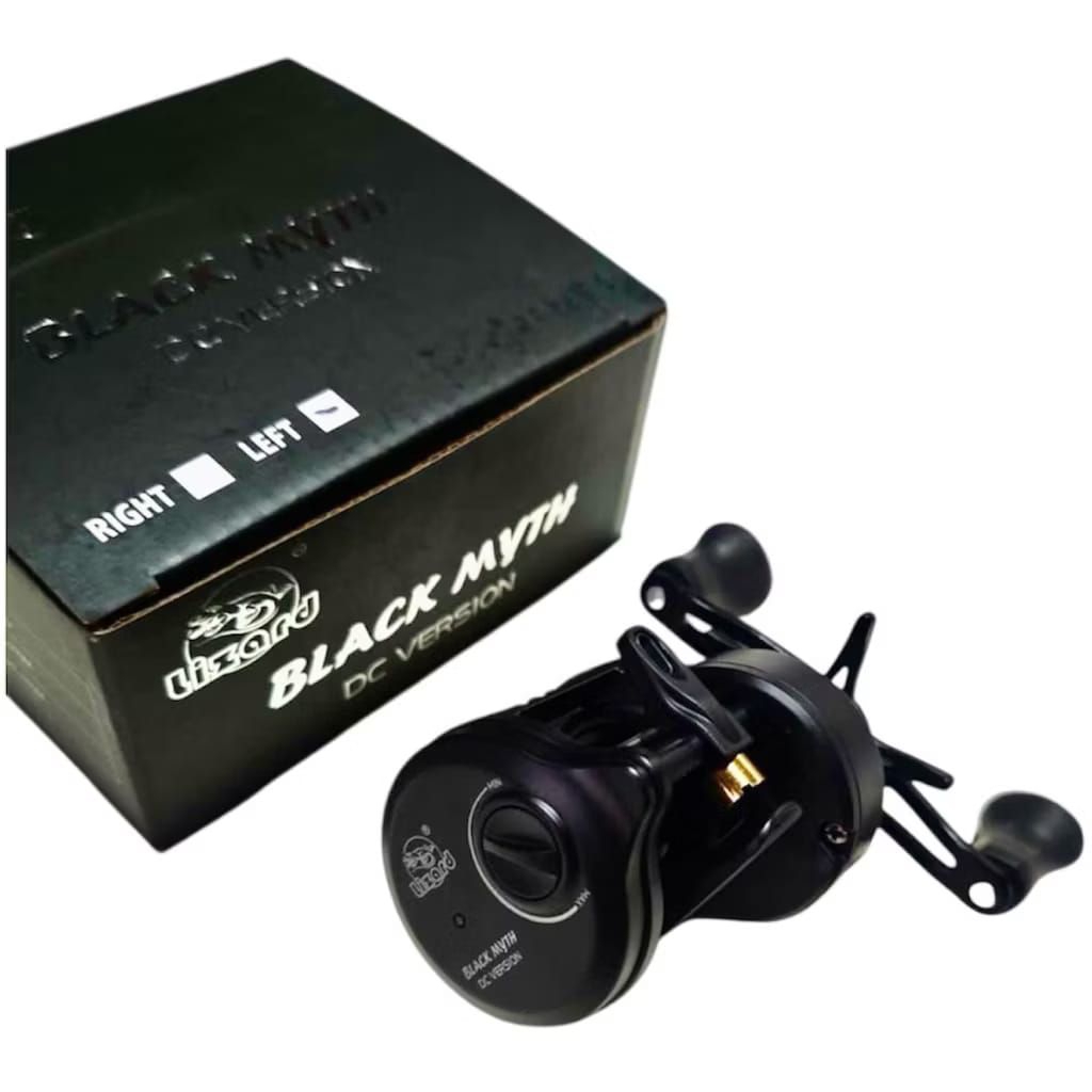 reel LIZARD BLACK MYTH DC(DIGITAL CONTROL)BAITCASTING REEL -HANDEL kiri