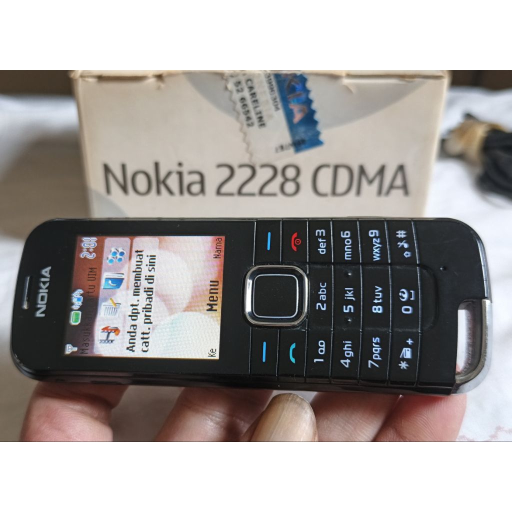 Nokia 2228 Fullset Mulus normal