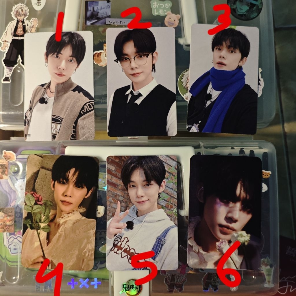 PHOTOCARD TXT YEONJUN | FREE PHOTOCARD GROUP + PHOTO YEONJUN