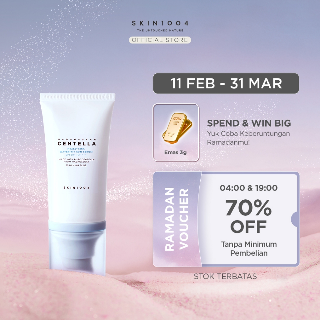 SKIN1004 Madagascar Centella Hyalu-Cica Water-Fit Sun Serum SPF50 PA++++