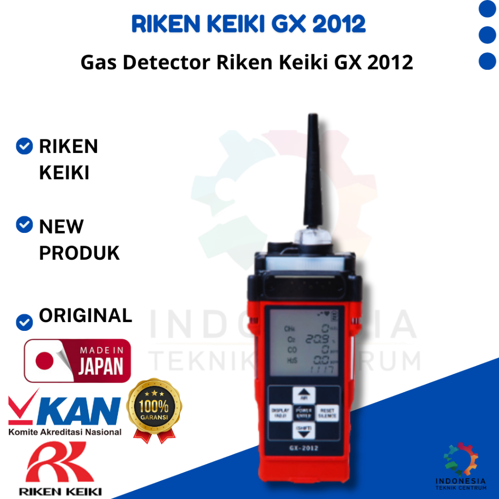 Gas Detector Riken Keiki GX 2012
