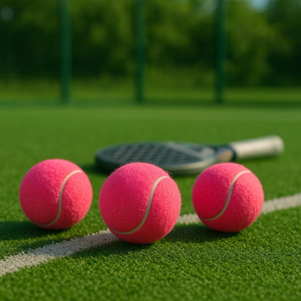 (3 Pcs) Tennis Ball / Bola Tenis Warna Warni / Bola Kasti - Outdoor Indoor Co