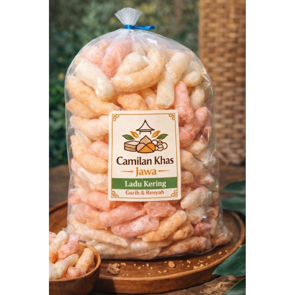 Kue Ladu Kering Gurih – Camilan Tradisional
