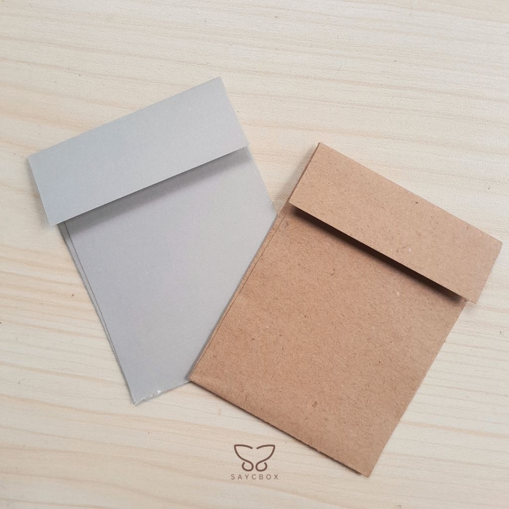 [GROSIR] amplop packing 7x9cm amplop mini polos custom amplop kraft