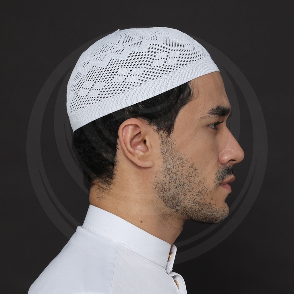 NEW PECI RAJUT SAUDI HIJAZ ORIGINAL KOPIAH HIJAZI ORI IMPORT RINGAN DAN ADEM ALL SIZE LULU BRAND