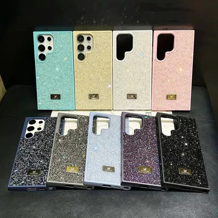 Case Samsung A55 Glitter Swarovski Silicone Case Glitter