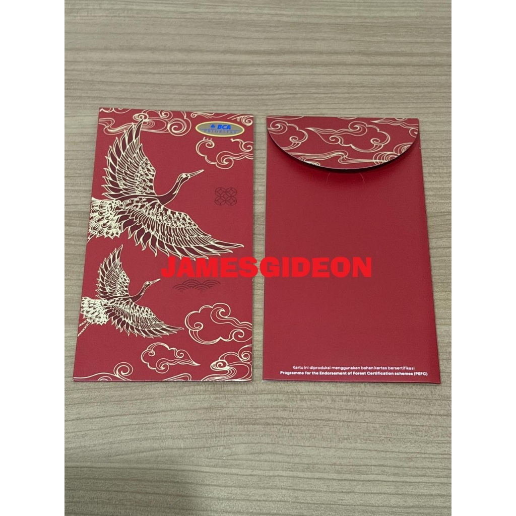 KERTAS AMPLOP ANGPAO BCA, PANIN PRIORITAS