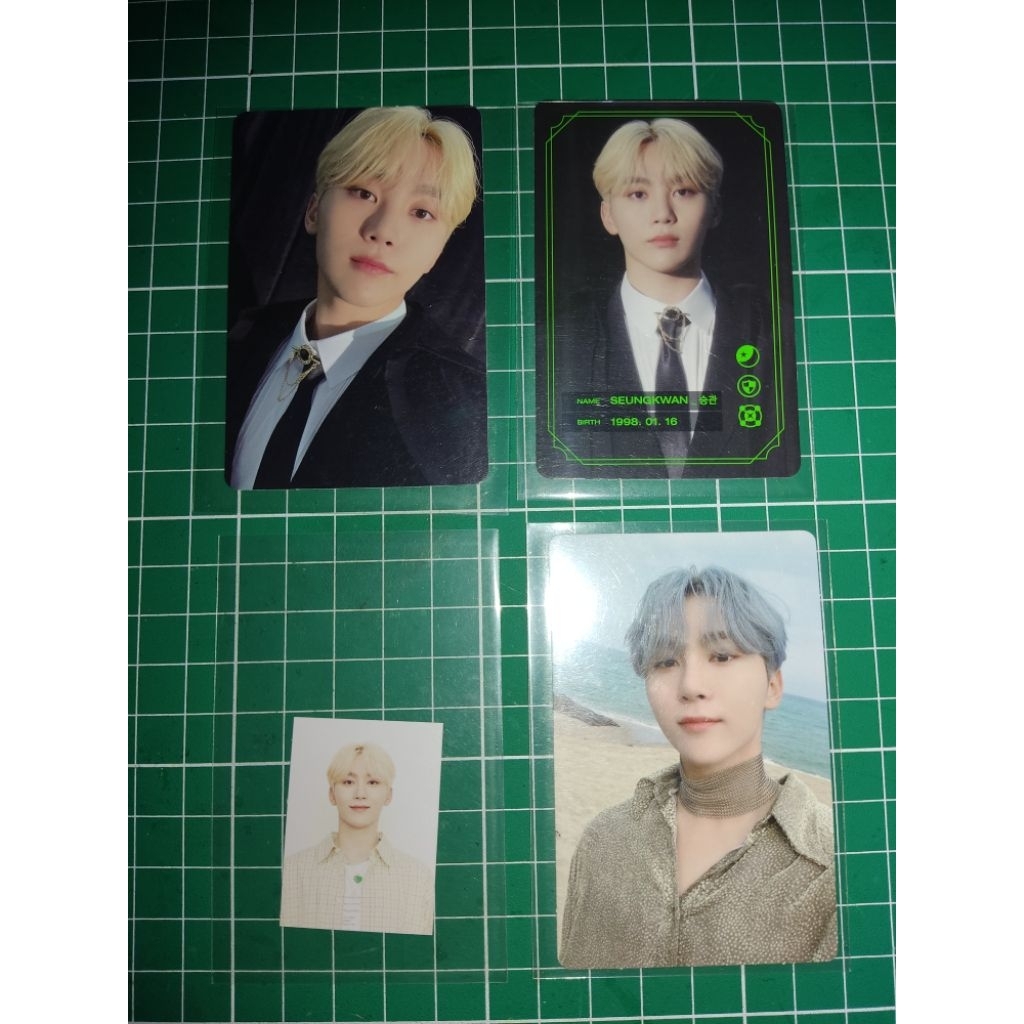 SEUNGKWAN GAM3 BO1 PHOTOCARD + ATTACCA