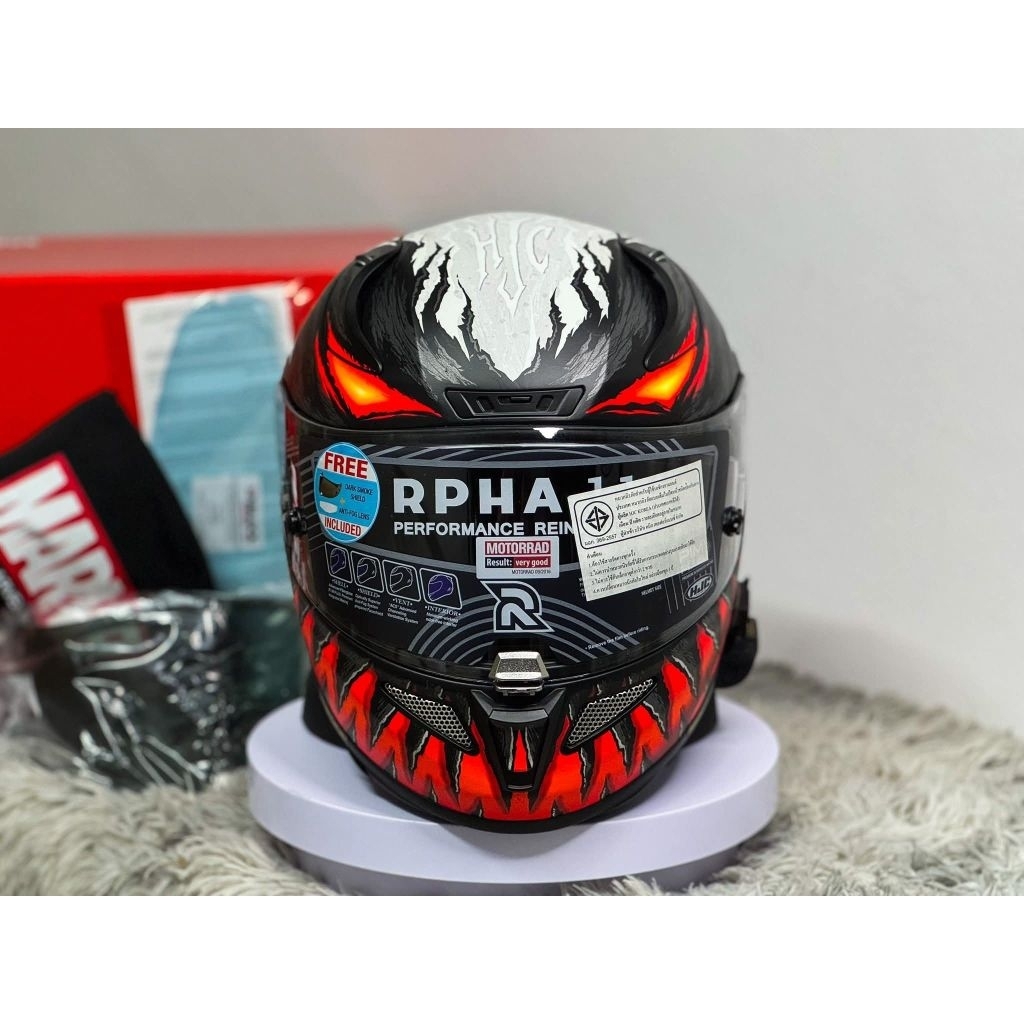 Helm Fullface Original HJC RPHA 11 Pro Anti Venom (L)