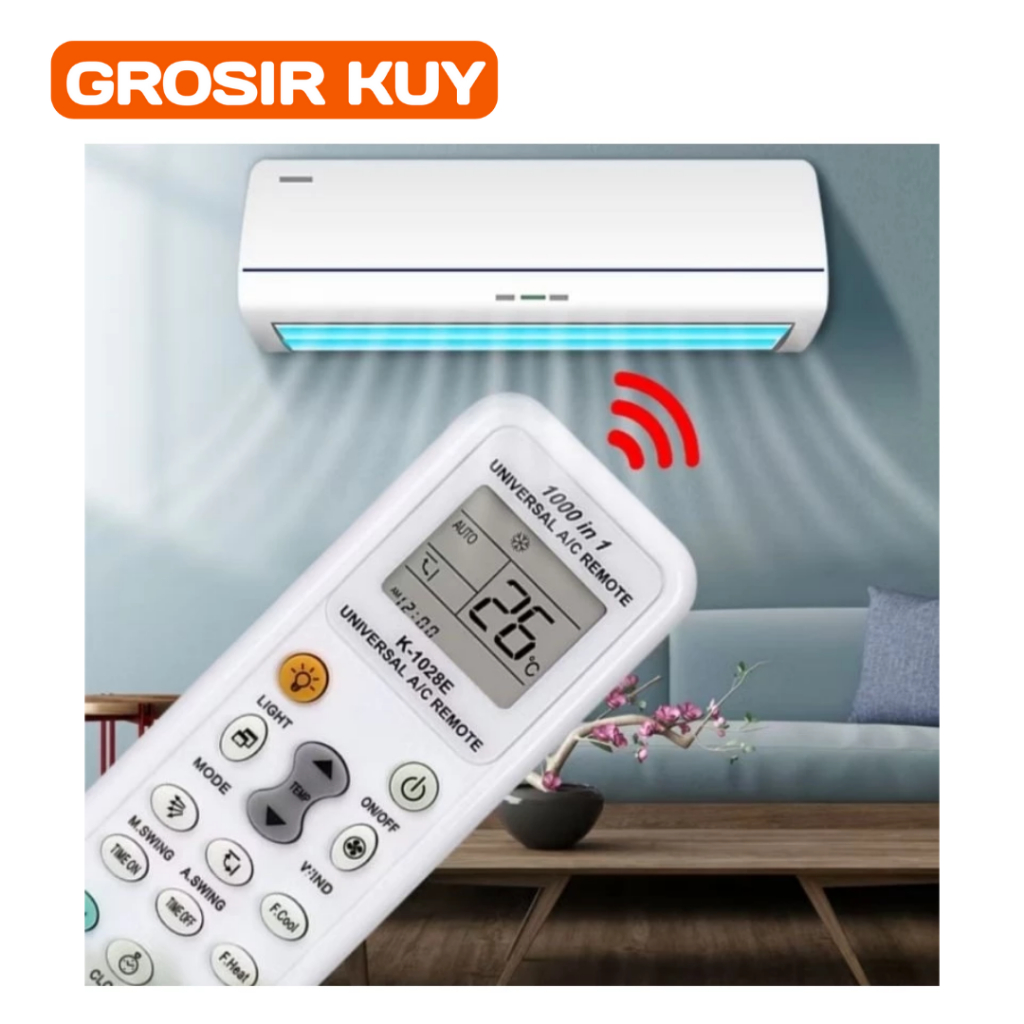 Remote Ac Universal Multi K-1028E A/C remote HM003