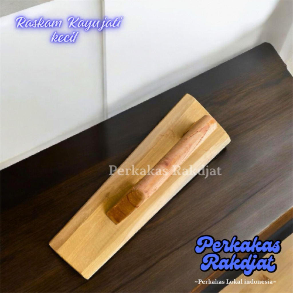 Raskam kayu jati 35 CM-Raskam kayu jati solid