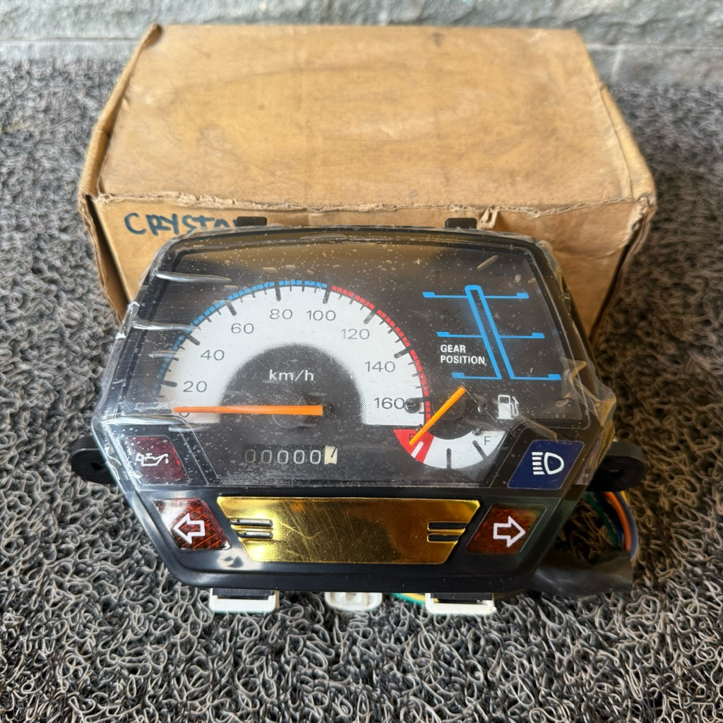spedometer spidometer komplit Suzuki crystal (Nos)