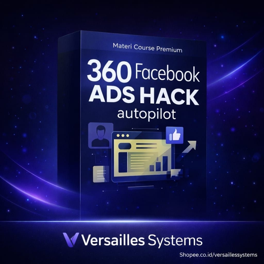 META ADS HACK AUTOPILOT: Ecourse Facebook Ads Terbaru  Materi Video Pembelajaran- (bahasa Indonesia)