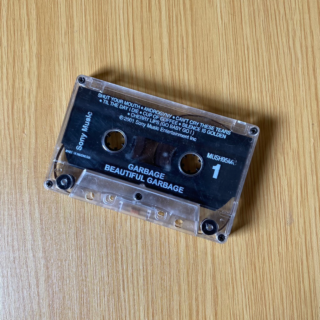 PAKET KASET GARBAGE - BEAUTIFUL GARBAGE - ( TANPA COVER )