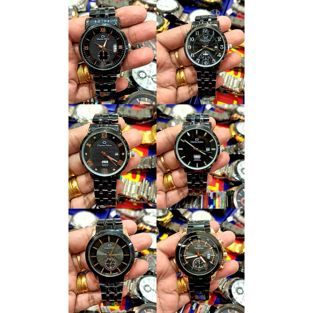 Jam Tangan Pria CHARLES DELON NEW