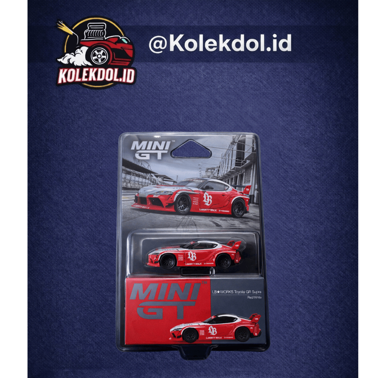 Mini GT LB Works Toyota GR Supra - Mini GT Supra LBWK