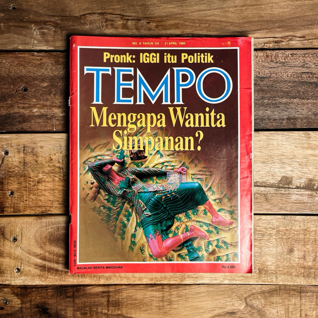 Majalah Berita Mingguan Tempo Edisi No. 8 Tahun XX 21 April 1990 Mengapa Wanita Simpanan? | Pronk: I