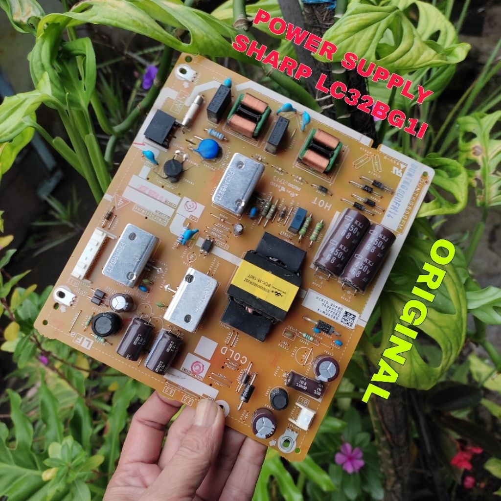 PSU POWER SUPPLY TV SHARP 2T-C32BG1I ORIGINAL