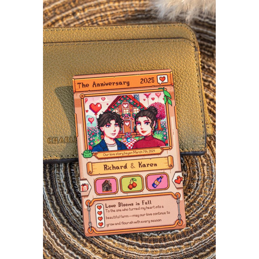 TCG Hologram Custom | Kartu Mainan Hologram Custom | Hadiah Valentine