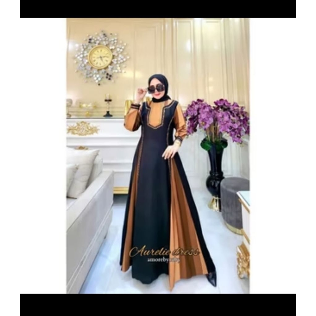 Aurelie dres ORI Amore by Rubby/gamis ORI Amore byrubby/Amore Rubby/Aurelie dress