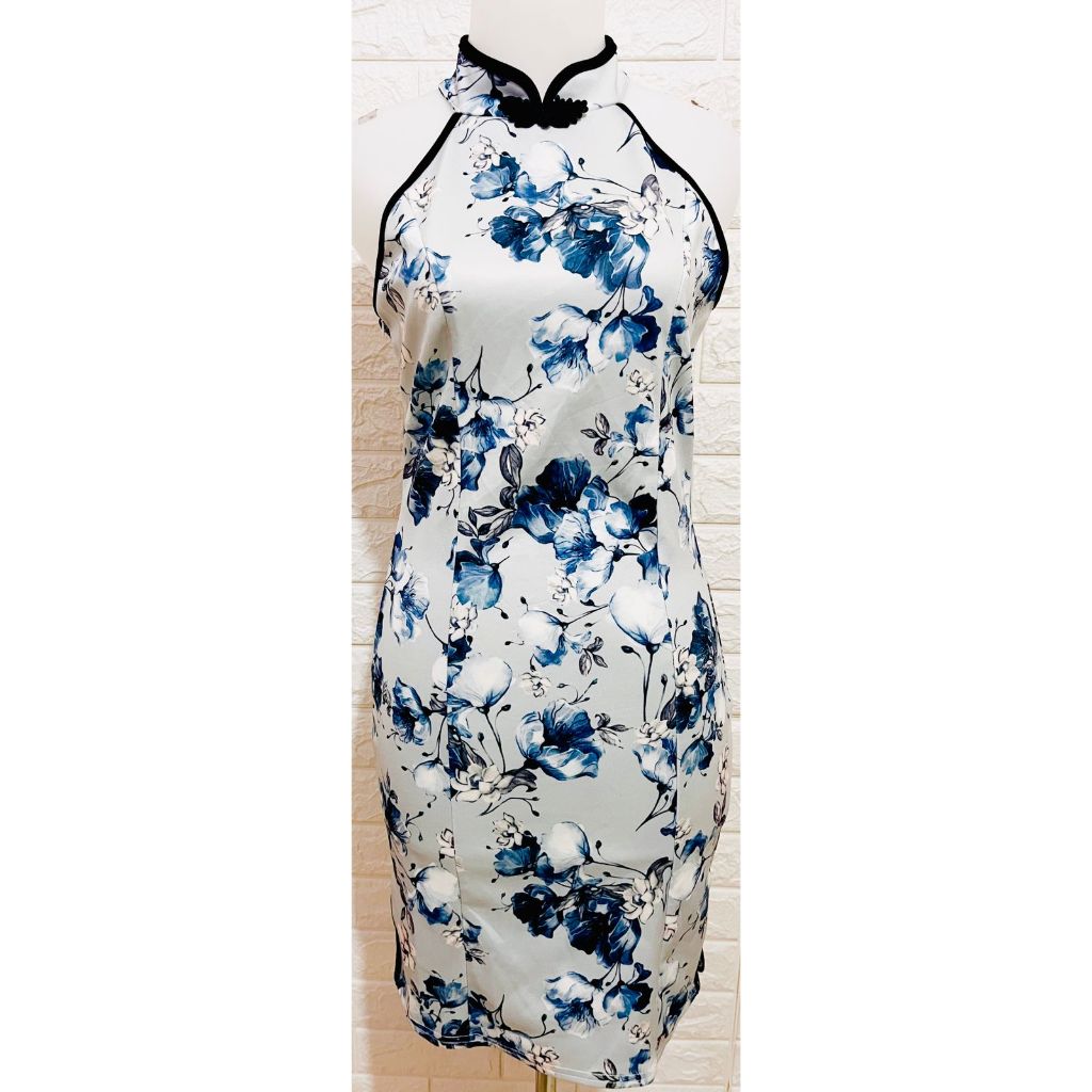 DRESS CHEONGSAM SCUBA (NEW WITH TAG)
