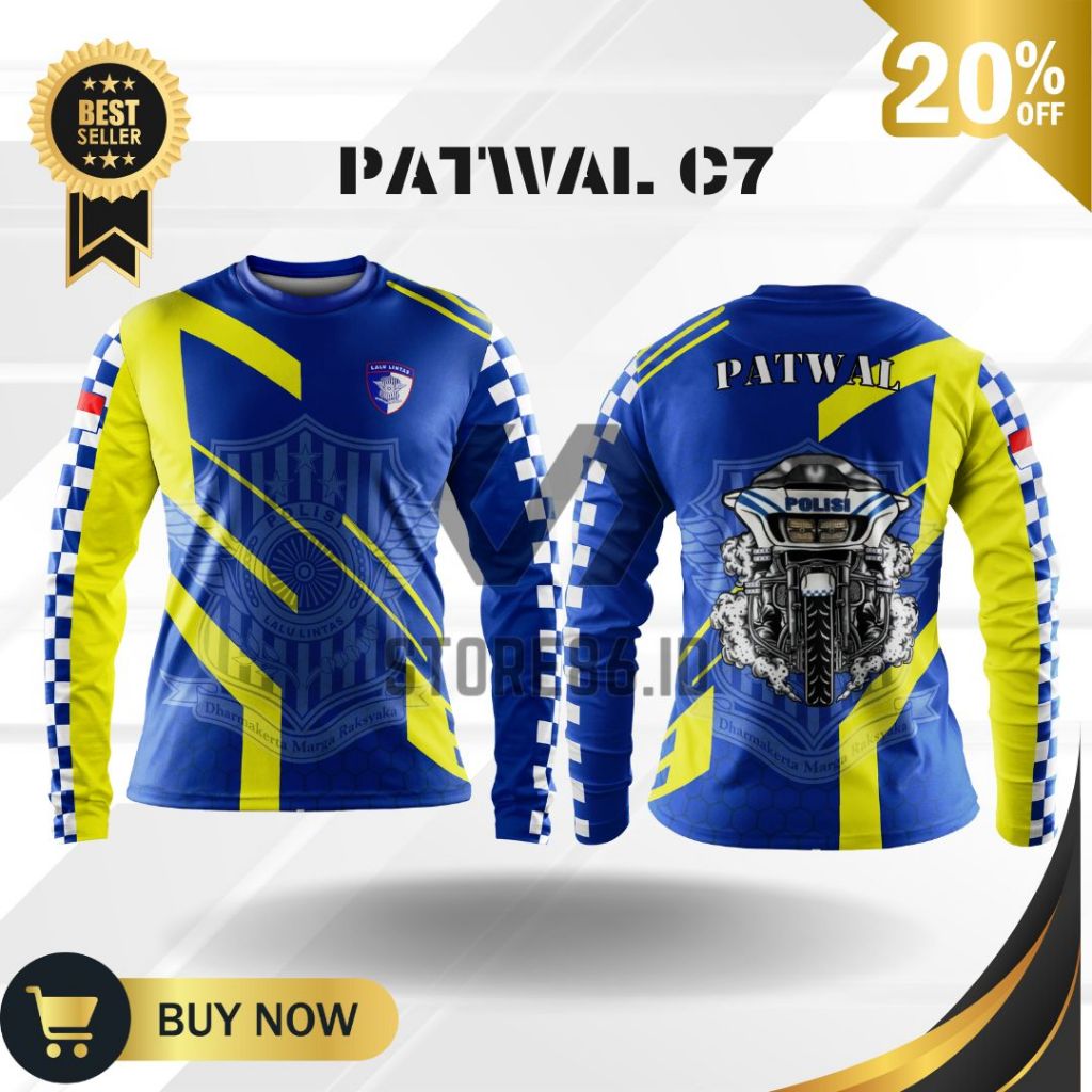 JERSEY POLANTAS  FULLPRINT SUBLIME / KAOS POLANTAS DRIFIT / JERSEY POLISI LALULINTAS / FULL PRINTING
