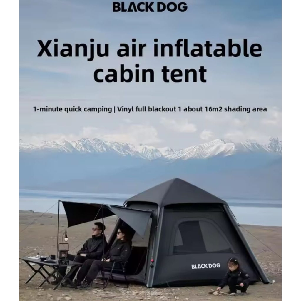 Tenda Inflatable / Angin merk Blackdog