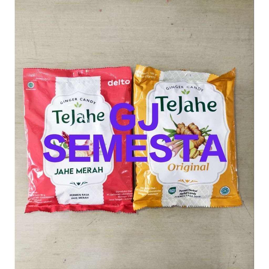 Tejahe Original / Jahe Merah 50pc/pax