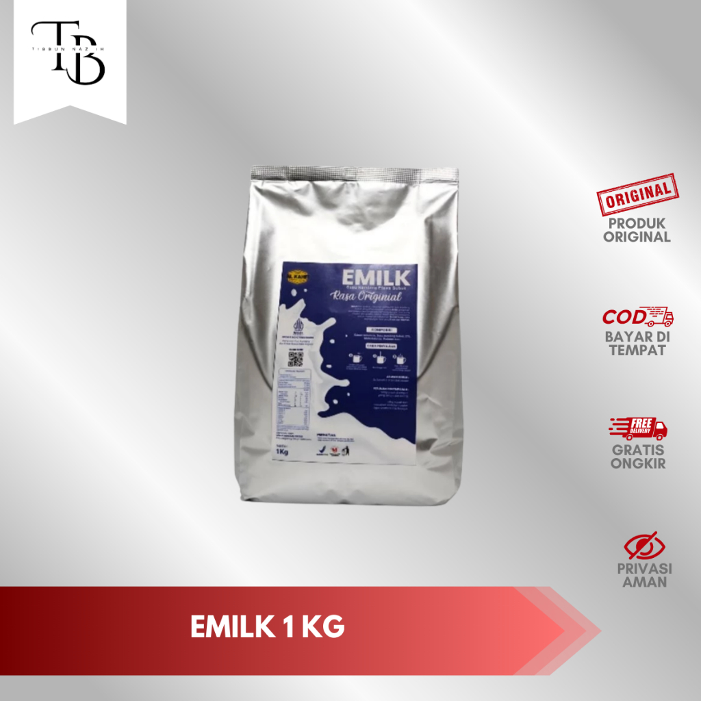 EMILK SUSU KAMBING ETAWA BUBUK 1KG | Halal BPOM | Susu Kambing Eatwa Murni