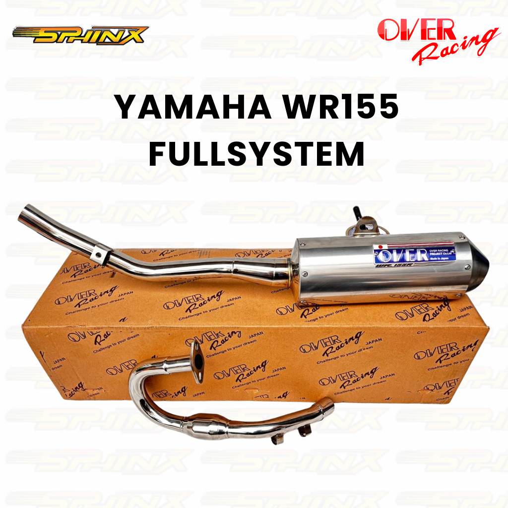Knalpot Over Racing Yamaha WR155 Fullsystem