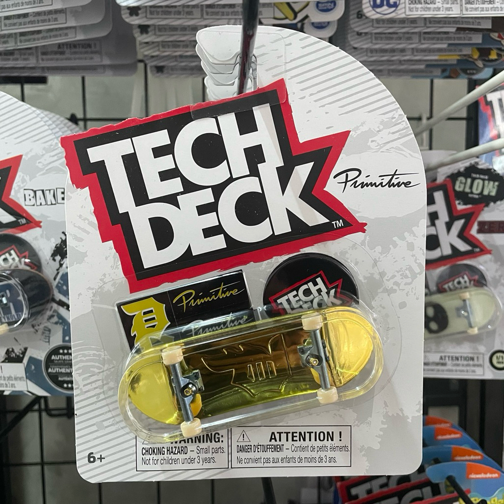 Tech Deck - Primitive Gold & Silver