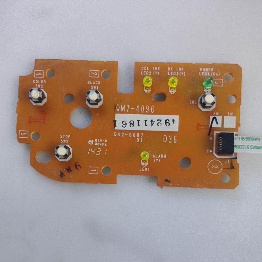 Papan Sirkuit Kontrol Printer Canon PIXMA MP237