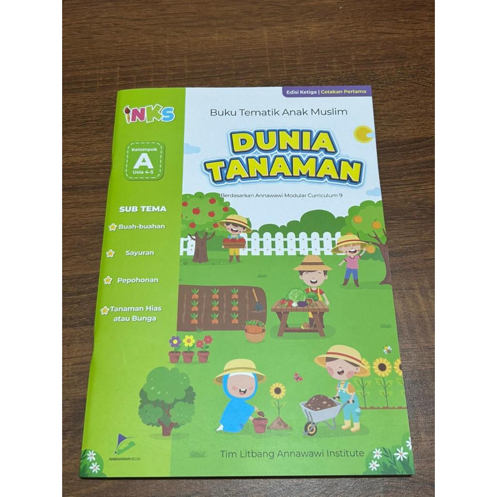 Annawawimedia | Modul TK/PAUD || Tema Dunia Tanaman A & B
