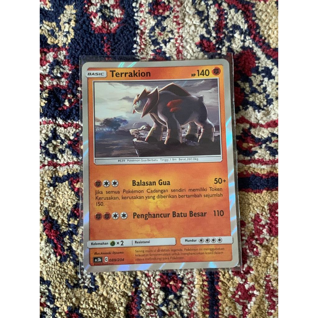 Terrakion Pokemon Indonesia