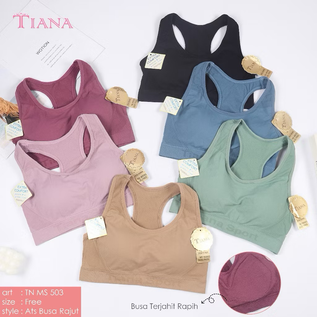 TIANA | Gym Bra Olahraga Wanita - Sport Bra Wanita TN MS 503