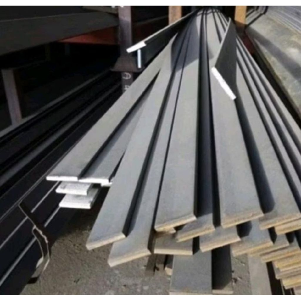 Plat Besi Strip Ukuran 9mm × 50mm × 50cm