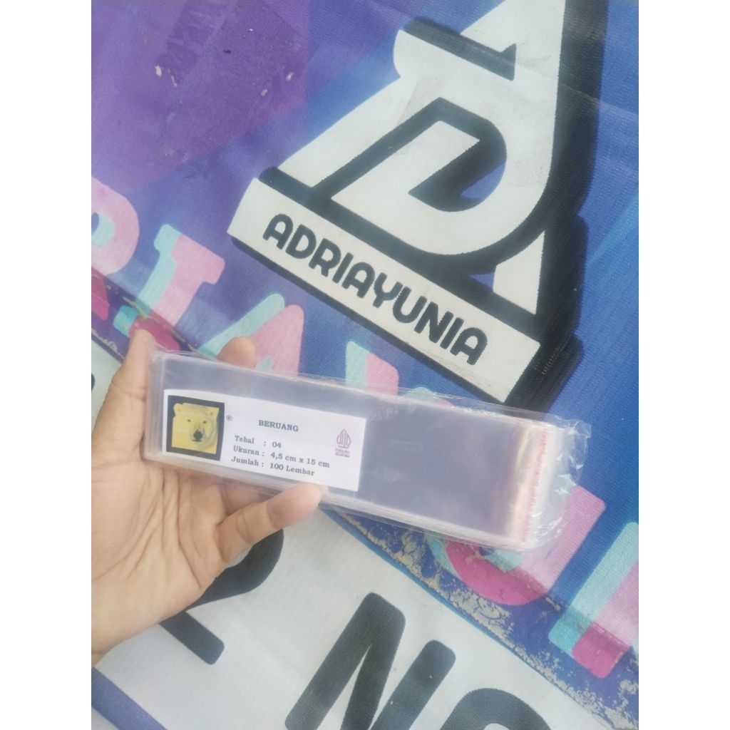 Plastik Opp 4,5x15 Cookies - Plastik Opp 4.5 x 15 Cards - Plastik Opp 4,5 x 15 Souvenir - Plastik Op