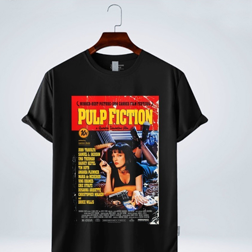 Tshirt Pulp Fiction Cover | Kaosoke